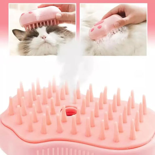 MINI CEPILLO RECARGABLE A VAPOR PARA GATOS